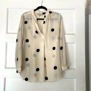 Loft polka dot thin sz M
